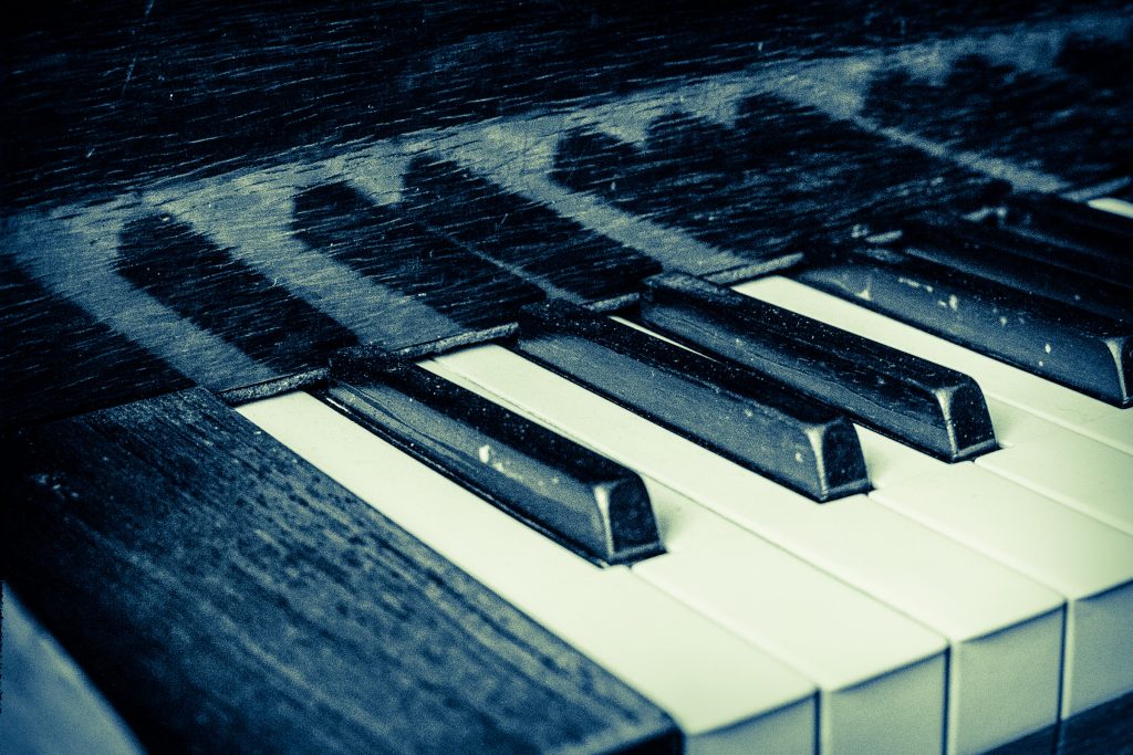 Foto: © Bjørn Ivar Haugen, "Piano in blue"