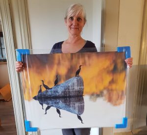 Eva Frisnes stiller ut på Bud kystmuseum i påsken
